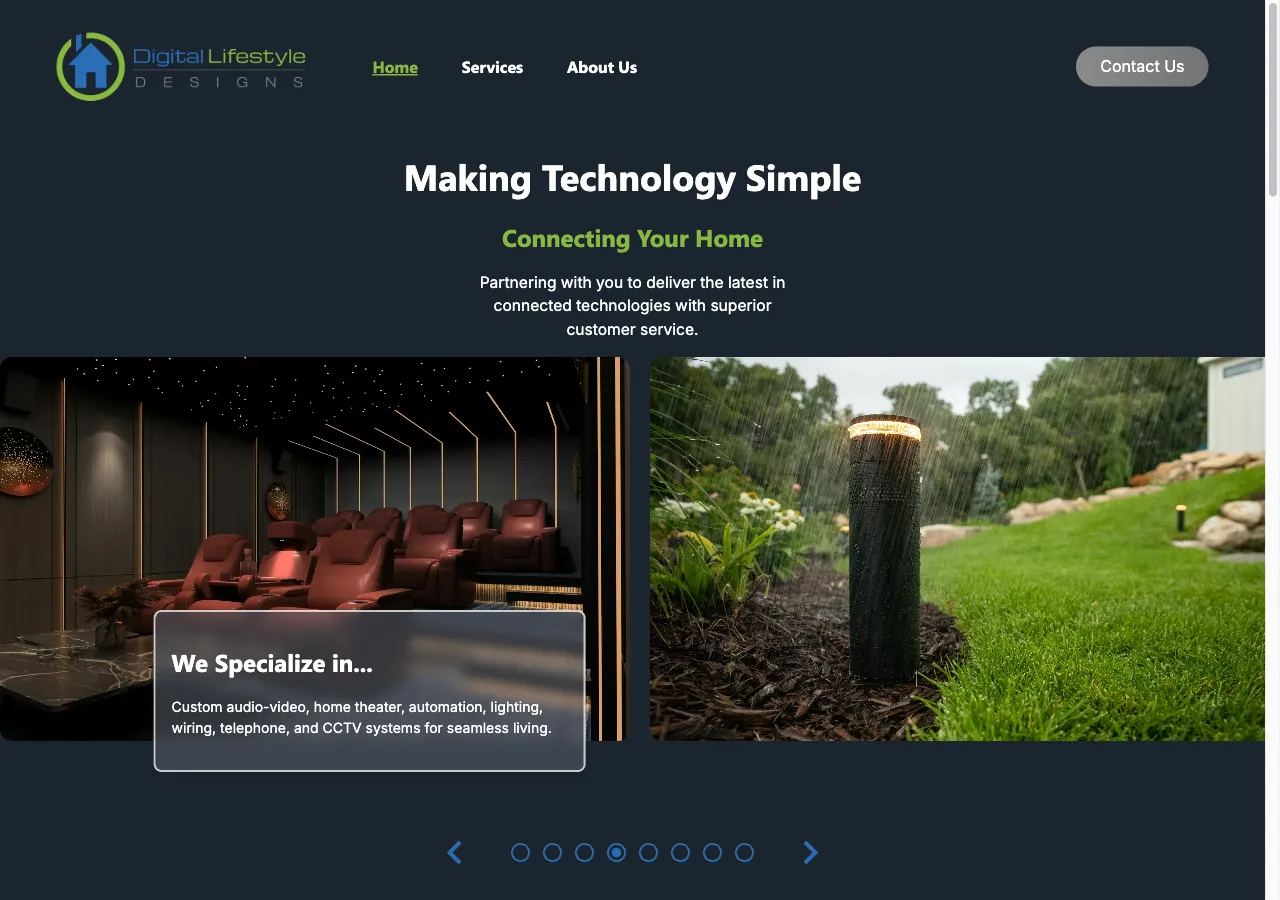 Digital Lifestyle Designs — smart home technology website